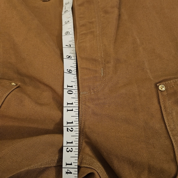 Carhartt Doubble Knees Men's Brown Work Pants - Picture 3 of 8